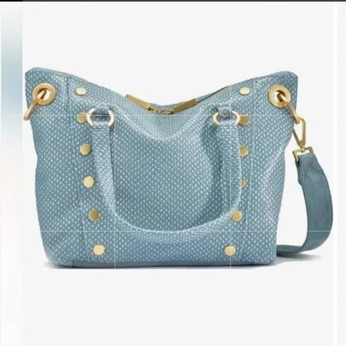 DANIEL MED - Bay Blue Snake/Brushed Gold-Hammitt-Renee Taylor Gallery