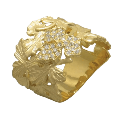 14K Gold & Diamond Ring - M4030-Marika-Renee Taylor Gallery