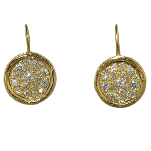 14K Gold & Diamond Earrings - M4195-Marika-Renee Taylor Gallery