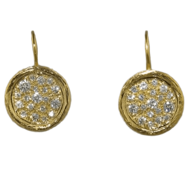 14K Gold & Diamond Earrings - M4195-Marika-Renee Taylor Gallery