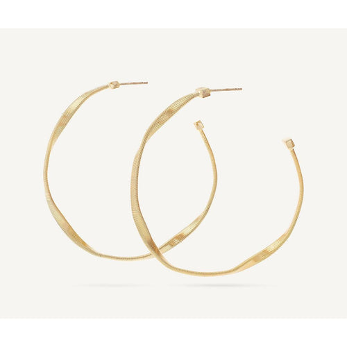 18K Marrakech Medium Hoop Earrings - OG256 Y 01-Marco Bicego-Renee Taylor Gallery