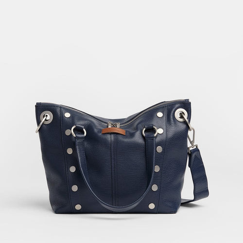 DANIEL MED - Indigo Navy/Brushed Silver-Hammitt-Renee Taylor Gallery