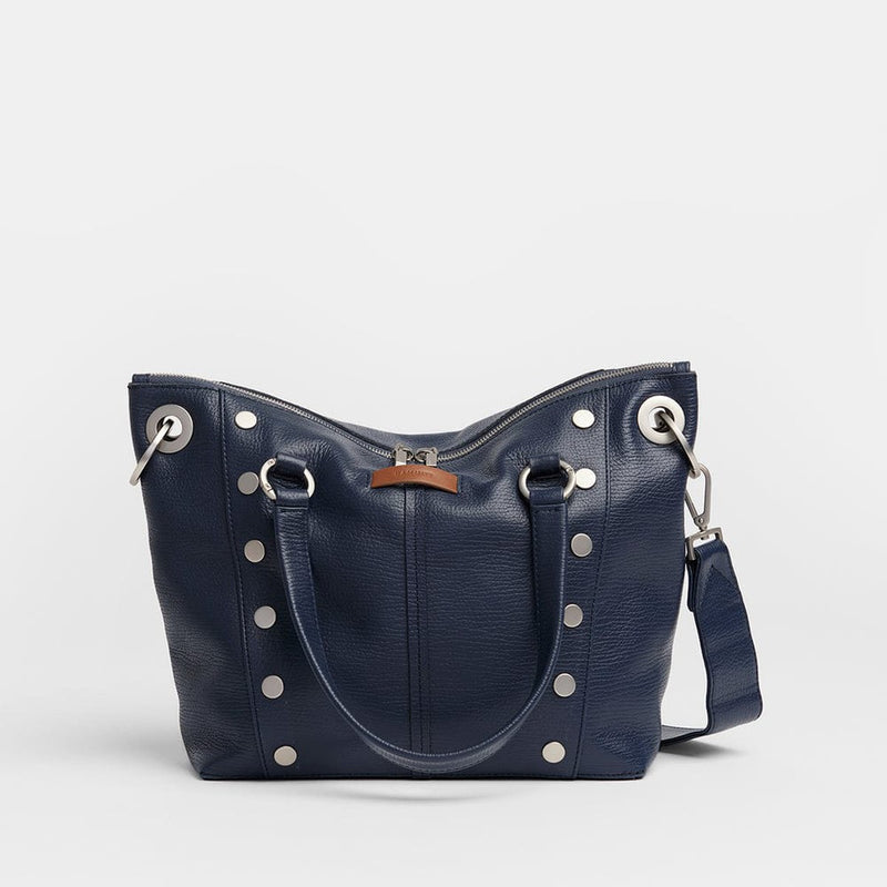 DANIEL MED - Indigo Navy/Brushed Silver-Hammitt-Renee Taylor Gallery