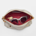 DANIEL CROSSBODY CLUTCH SML - Chateau Cream/Brushed Gold-Hammitt-Renee Taylor Gallery