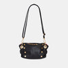 DANIEL CROSSBODY CLUTCH SML - Black/Brushed Gold Red Zip-Hammitt-Renee Taylor Gallery
