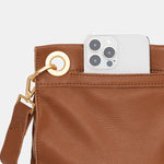 Tony Small Handbag- Tony Small Mahogany Pebble BG RZ-Hammitt-Renee Taylor Gallery