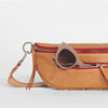 CHARLES CROSSBODY - Croissant Tan/Brushed Silver-Hammitt-Renee Taylor Gallery