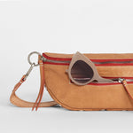 CHARLES CROSSBODY - Croissant Tan/Brushed Silver-Hammitt-Renee Taylor Gallery