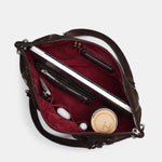 DANIEL LRG - Manhattan Crocco/Brushed Gold-Hammitt-Renee Taylor Gallery