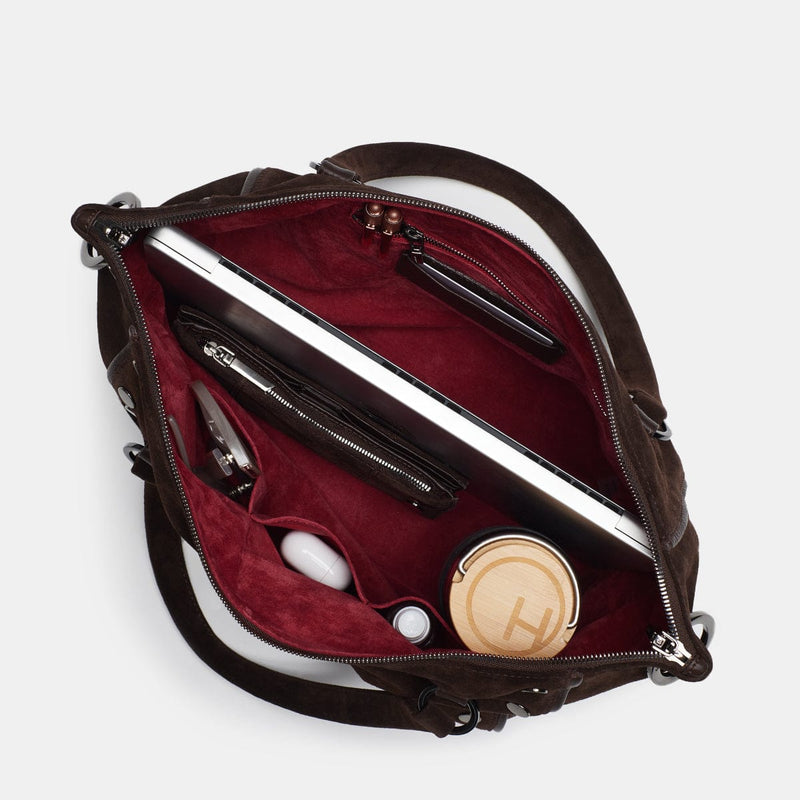 DANIEL LRG - Manhattan Crocco/Brushed Gold-Hammitt-Renee Taylor Gallery