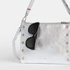 MONTANA CLUTCH LRG - Sidewalk Silver/Brushed Silver-Hammitt-Renee Taylor Gallery