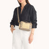 EVAN CROSSBODY SML - Pewter Raffia/Brushed Gold-Hammitt-Renee Taylor Gallery