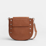 KAYCE SADDLE LRG - Black/Brushed Gold/Red Zip-Hammitt-Renee Taylor Gallery