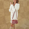 DANIEL CROSSBODY CLUTCH SML - Pomodoro Red/Brushed Gold Hammered-Hammitt-Renee Taylor Gallery