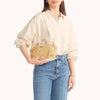 DANIEL CROSSBODY CLUTCH SML - Calla Lily White Raffia/Brushed Gold-Hammitt-Renee Taylor Gallery