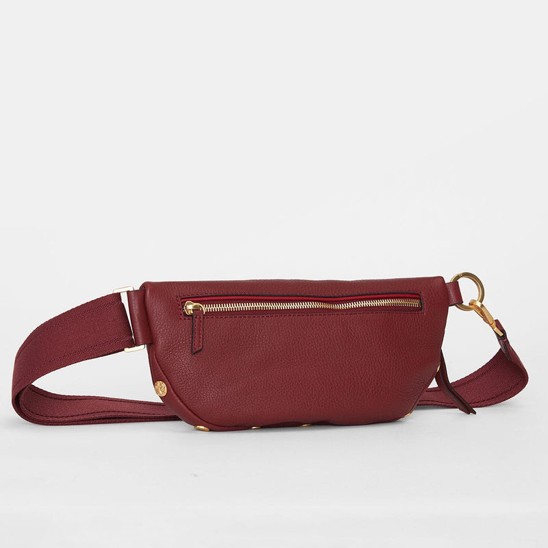 CHARLES CROSSBODY MED - Pomodoro Red/Brushed Gold Hammered-Hammitt-Renee Taylor Gallery