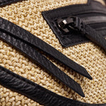 CHARLES CROSSBODY MED - Chaparral Raffia/Gunmetal-Hammitt-Renee Taylor Gallery