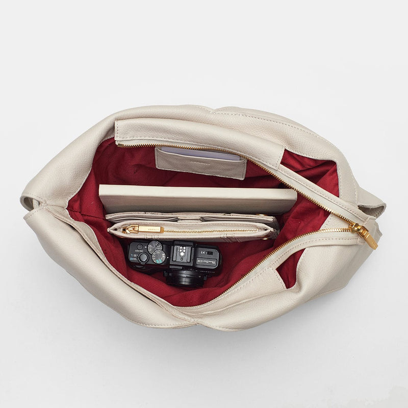 TOM ZIP - Chateau Cream/Brushed Gold-Hammitt-Renee Taylor Gallery