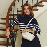 DANIEL CROSSBODY CLUTCH SML - Chateau Cream/Brushed Gold-Hammitt-Renee Taylor Gallery