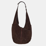 TOM ZIP - Espresso Suede/Gunmetal-Hammitt-Renee Taylor Gallery