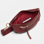 CHARLES CROSSBODY MED - Pomodoro Red/Brushed Gold Hammered-Hammitt-Renee Taylor Gallery