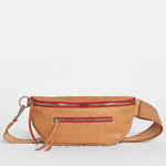 CHARLES CROSSBODY - Croissant Tan/Brushed Silver-Hammitt-Renee Taylor Gallery