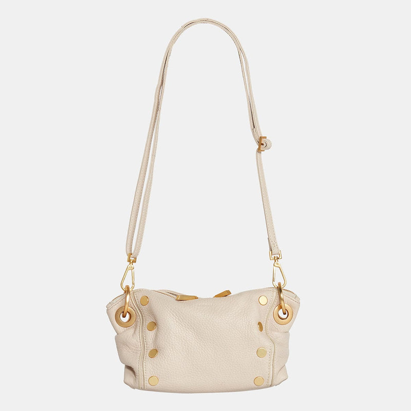 DANIEL CROSSBODY CLUTCH SML - Chateau Cream/Brushed Gold-Hammitt-Renee Taylor Gallery