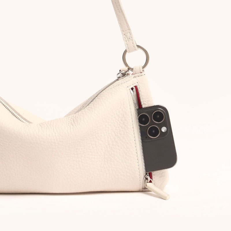 kassanda lily off white leather KYLE - Calla Lily White/Silver