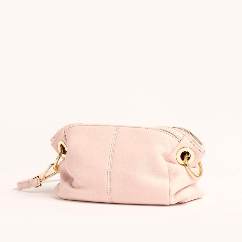 DANIEL CROSSBODY CLUTCH SML - Superbloom Pink/Gold-Hammitt-Renee Taylor Gallery