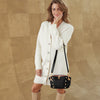DANIEL CROSSBODY CLUTCH SML - Black/Brushed Gold Red Zip-Hammitt-Renee Taylor Gallery