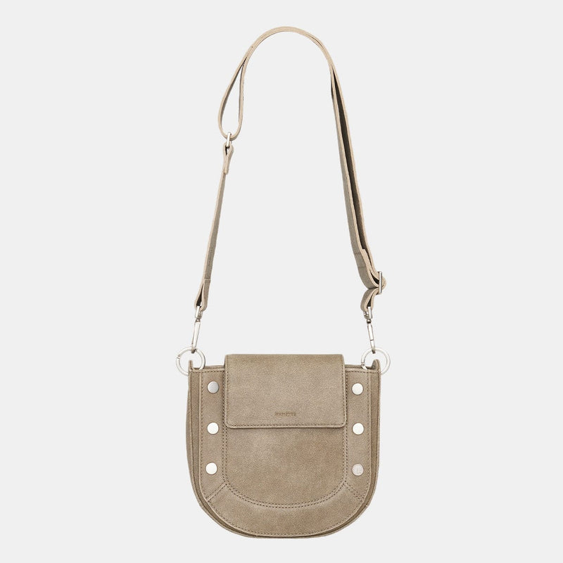 Kayce Medium Saddle Bag - Kayce Pewter BS-Hammitt-Renee Taylor Gallery