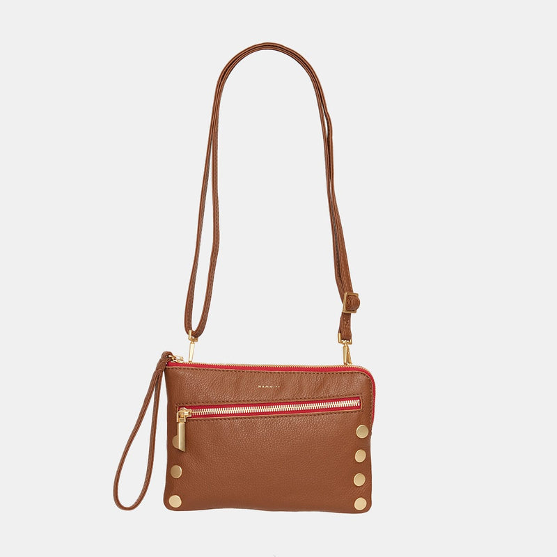 Nash Small Handbag - Nash Small Mahogany Pebble BG-Hammitt-Renee Taylor Gallery