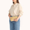 DANIEL CROSSBODY CLUTCH SML - Calla Lily White Raffia/Brushed Gold-Hammitt-Renee Taylor Gallery