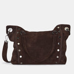 DANIEL LRG - Manhattan Crocco/Brushed Gold-Hammitt-Renee Taylor Gallery