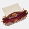 KAYCE SADDLE LRG - Cafe Au Lait/Brushed Gold-Hammitt-Renee Taylor Gallery