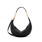 ERICA MED - Black/Brushed Gold-Hammitt-Renee Taylor Gallery