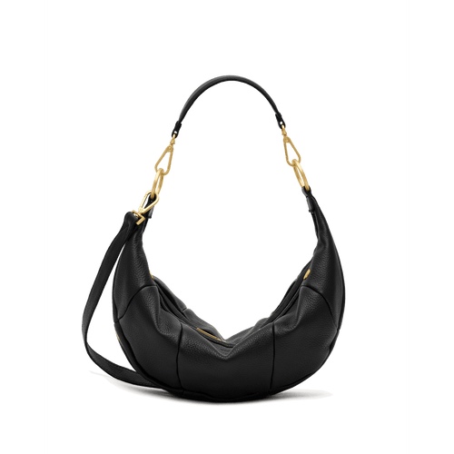 ERICA MED - Black/Brushed Gold-Hammitt-Renee Taylor Gallery