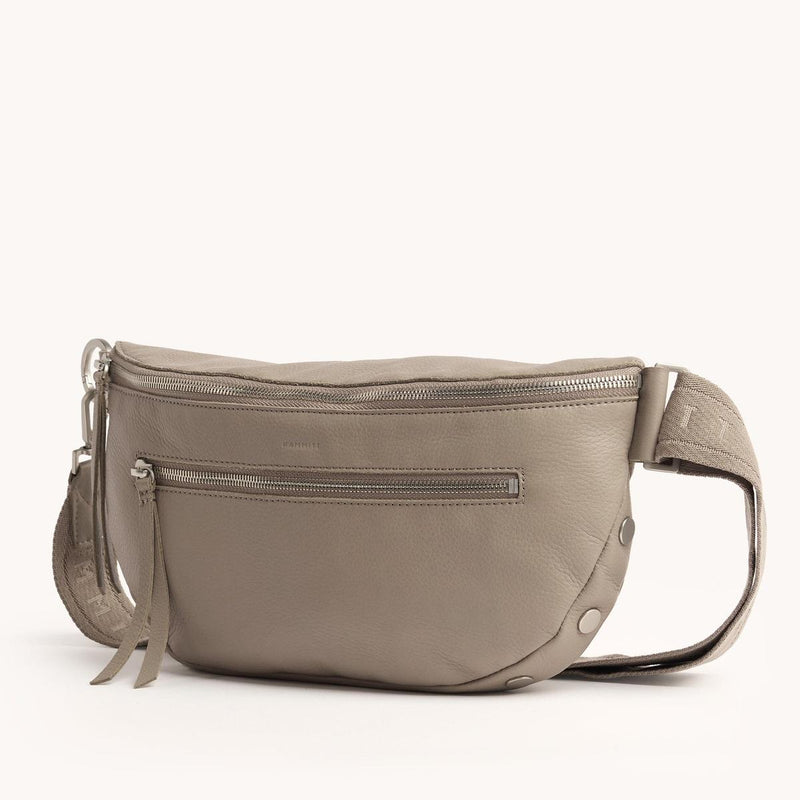 CHARLES CROSSBODY LRG - Pewter Pebble/Brushed Silver-Hammitt-Renee Taylor Gallery