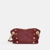 DANIEL CROSSBODY CLUTCH SML - Pomodoro Red/Brushed Gold Hammered-Hammitt-Renee Taylor Gallery