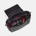 KAYCE SADDLE MED - Black/Gunmetal-Hammitt-Renee Taylor Gallery