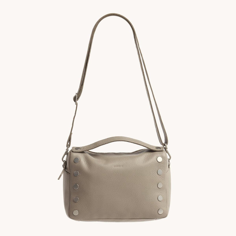 EVAN CROSSBODY MED - Pewter Pebble/Brushed Silver-Hammitt-Renee Taylor Gallery