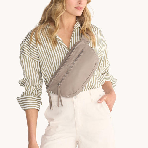 CHARLES CROSSBODY LRG - Pewter Pebble/Brushed Silver-Hammitt-Renee Taylor Gallery