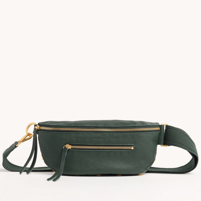 CHARLES CROSSBODY MED - Green Room Pebble/Brushed Gold-Hammitt-Renee Taylor Gallery