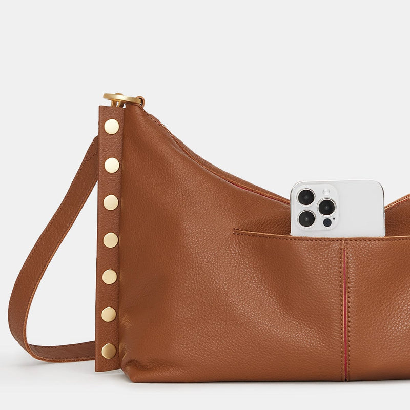 Mr. G Handbag- Mr. G Mahogany Pebble BG-Hammitt-Renee Taylor Gallery