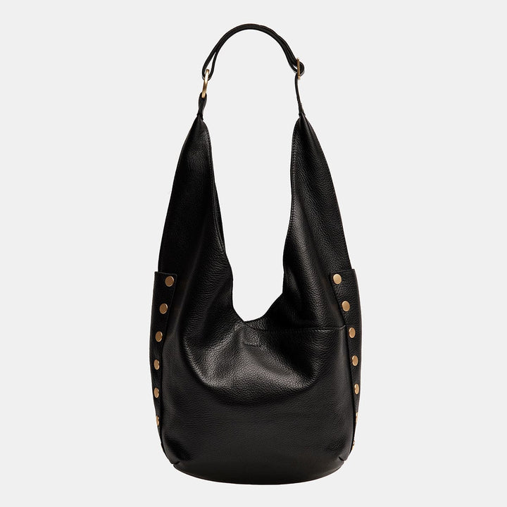 TOM ZIP - Black/Brushed Gold Red Zip-Hammitt-Renee Taylor Gallery