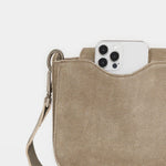 Kayce Medium Saddle Bag - Kayce Pewter BS-Hammitt-Renee Taylor Gallery