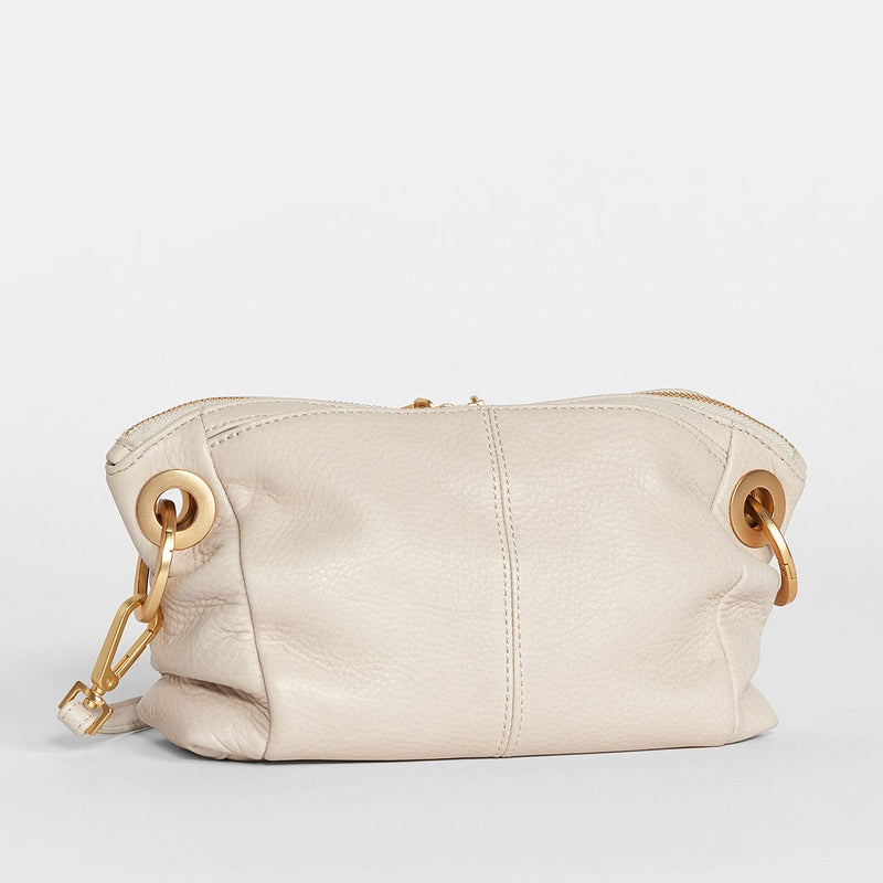 DANIEL CROSSBODY CLUTCH SML - Chateau Cream/Brushed Gold-Hammitt-Renee Taylor Gallery