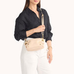 DANIEL CROSSBODY CLUTCH SML - Superbloom Pink/Gold-Hammitt-Renee Taylor Gallery