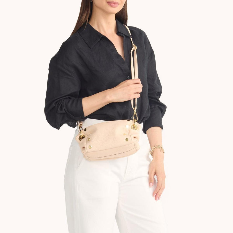 DANIEL CROSSBODY CLUTCH SML - Superbloom Pink/Gold-Hammitt-Renee Taylor Gallery