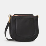 KAYCE SADDLE LRG - Black/Brushed Gold/Red Zip-Hammitt-Renee Taylor Gallery